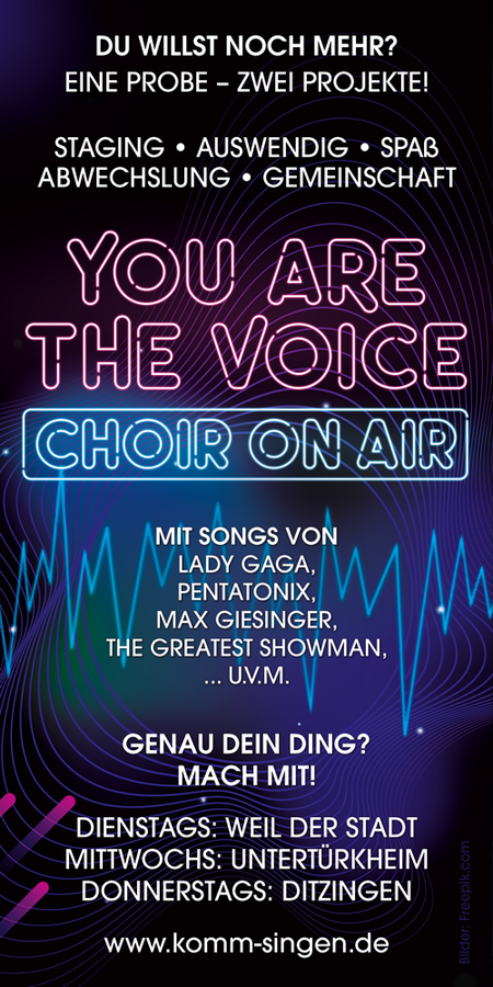 YOU ARE THE VOICE